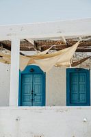 La vieille maison de plage grecque.