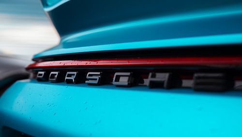 Artistieke foto van een Porsche GT3 RS 2024