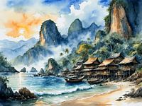 Sonnenaufgang in Thailand