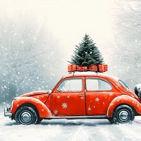 Picking up Christmas by But First Framing