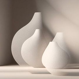 Silent Sculptures by Color Square