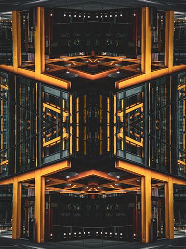 Architecture symétrique du Leadenhall Building à Londres – architecture urbaine moderne abstraite