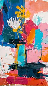 Bunte Blumenexplosion Nr.1