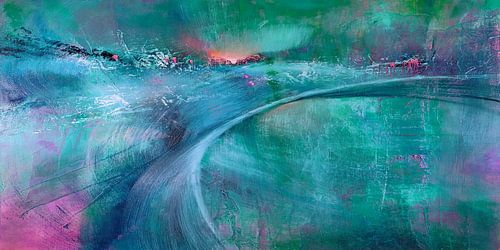 energie - groen en paars