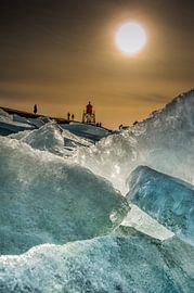 Kruiend ijs by Harrie Muis