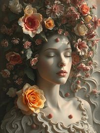 Un portrait surrial sur Jolique Arte