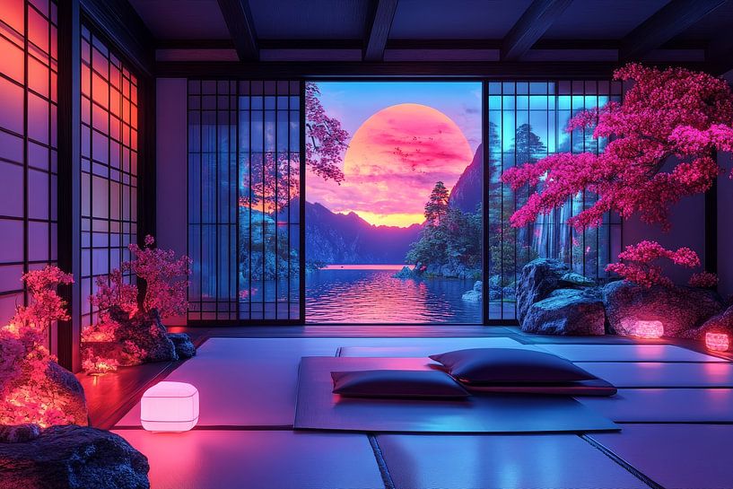 meditation Japan by Egon Zitter