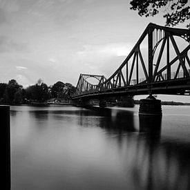 Glienicke Bridge between Berlin and Potsdam by Frank Herrmann