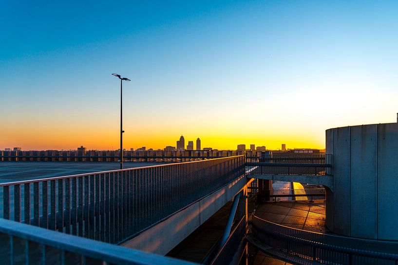 Amsterdam skyline by Ruurd Dankloff