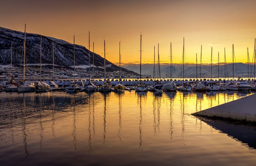 Tromsø im Winter, Norwegen von Adelheid Smitt