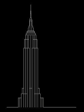 Empire State - New York City (USA) van Marcel Kerdijk