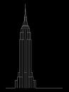 Empire State - New York City (USA) van Marcel Kerdijk thumbnail