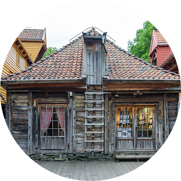 Oud huis in Bergen van Niels de Wit