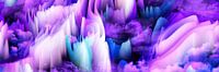 Artistic - XVIII - Violet Hills - Panoramic van ArtDesignWorks thumbnail