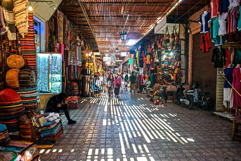 souk of marrakesh by Stefan Havadi-Nagy