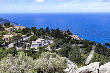 Landschap in het noorden van het Balearen eiland Mallorca van Reiner Conrad