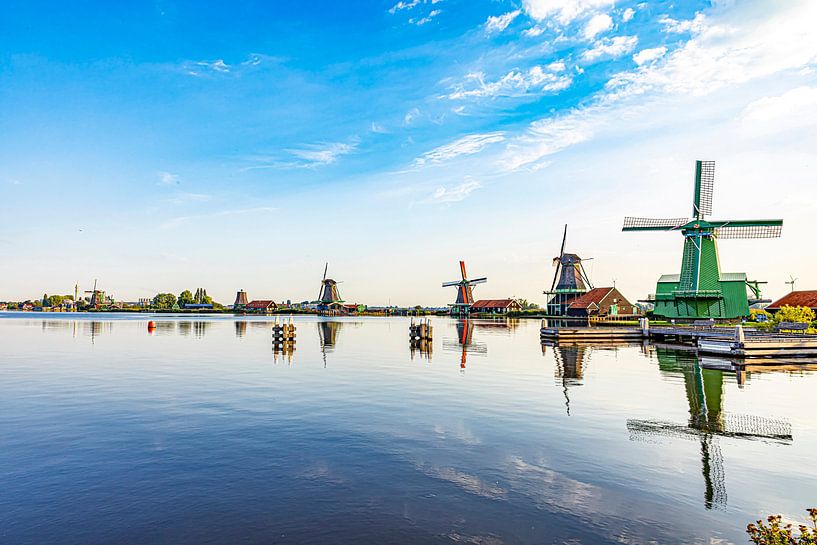 The Zaanse Schans, Netherlands by Gert Hilbink