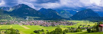 Oberstdorf et ses montagnes sur Walter G. Allgöwer