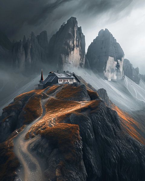 Abenteuer in den Bergen von fernlichtsicht