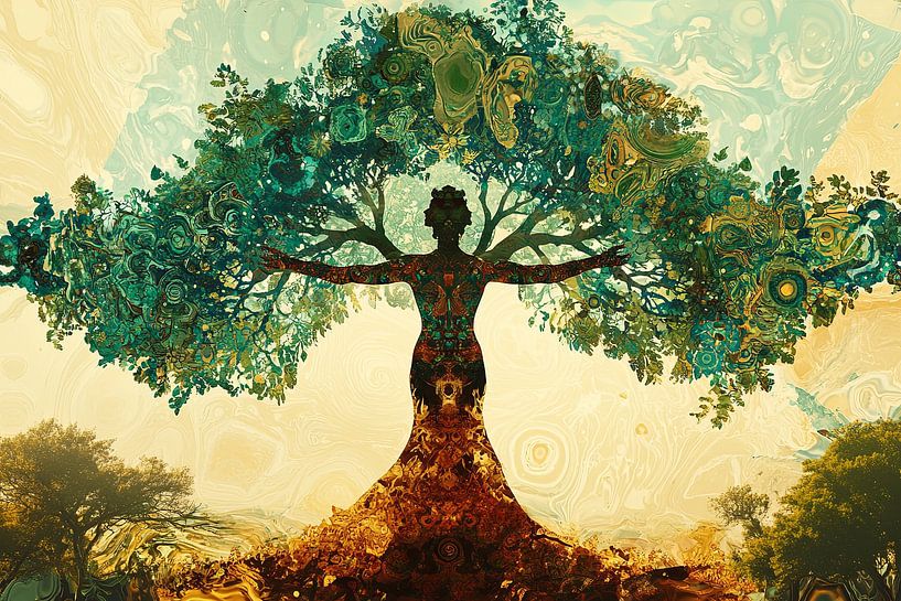 Baum des Lebens spirituell von Egon Zitter