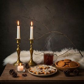 Kerststilleven van Jutta Maria Pusl