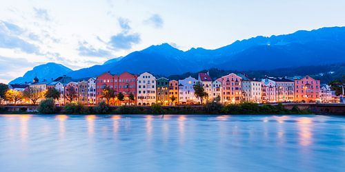 Mariahilfstraße dans la vieille ville d'Innsbruck en Autriche