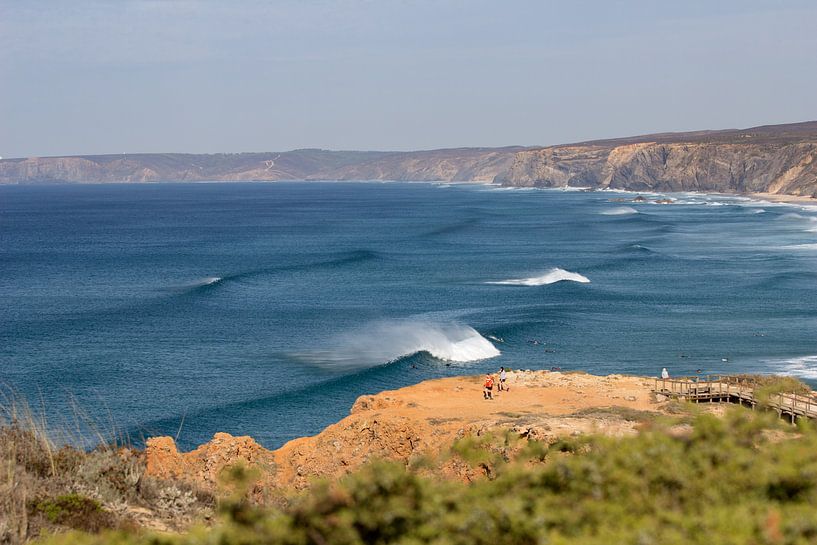 Breaking wave Bordeira par Tomas Grootveld