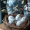 Porseleinen Lente – Nest vol Delfts Blauw van Studio Ypie