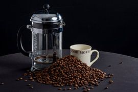 Good morning with coffee by Ton de Koning