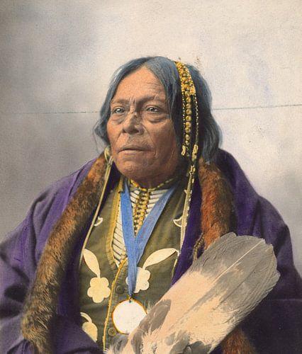 Historische Amerikaanse indianenportretten