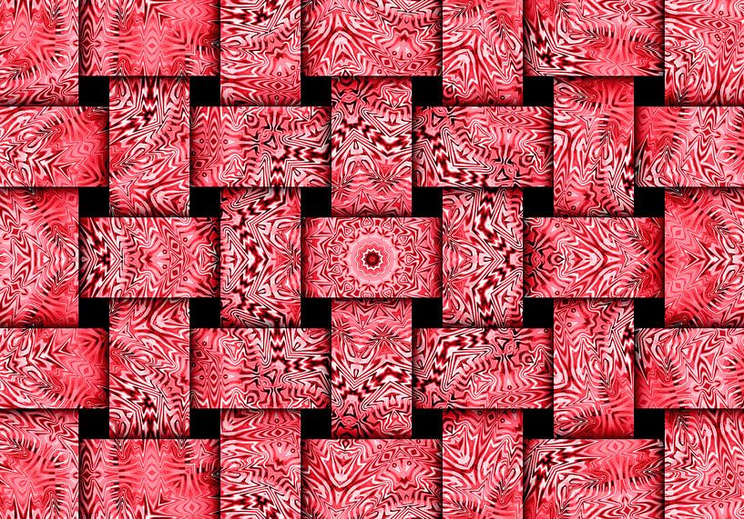 Tissus en rose par Caroline Lichthart