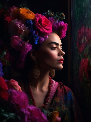 Fantaisies florales colorées