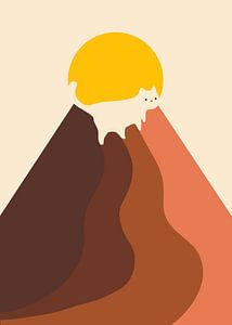 Chat du sommet