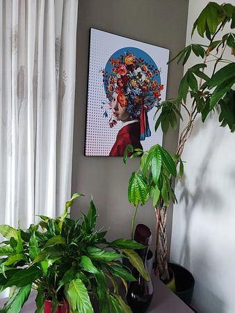 Meisje met de Parel - Colorful Graphic Edition