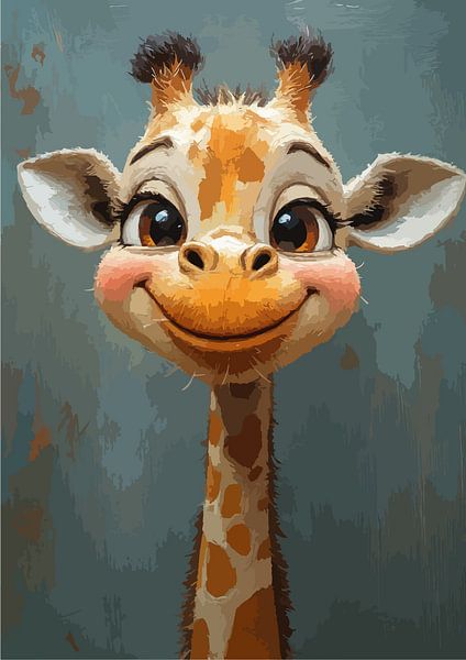 Girafe Peek-a-Boo par bob rendy