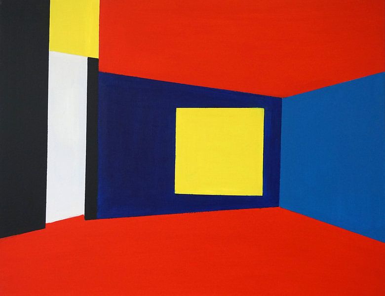 De abstracte ruimte by Bart Langeveld