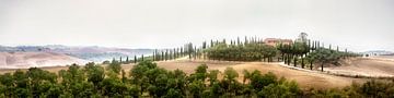 Landschap van Toscane in Italië van Voss Fine Art Fotografie