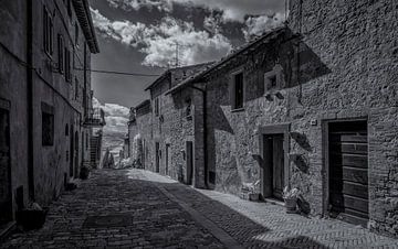 Pienza - Tuscany - infrared black and white