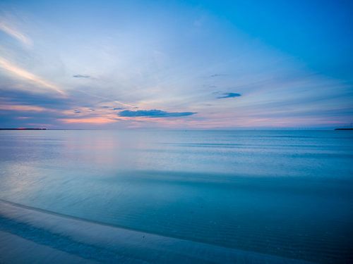 Zonsondergang aan de Oostzee