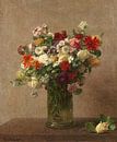 Blumen aus der Normandie, Henri Fantin-Latour von Meesterlijcke Meesters Miniaturansicht