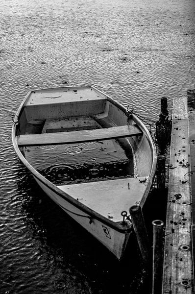 the old rowing boat by Norbert Sülzner