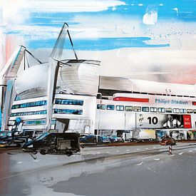 Philips stadion schilderij