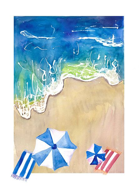 Träumen vom Sommerurlaub am Strand von Markus Bleichner