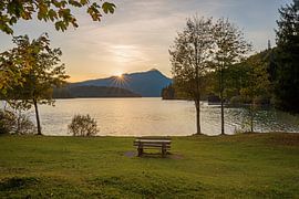 Sonnenuntergang am Walchensee Oberbayern von SusaZoom