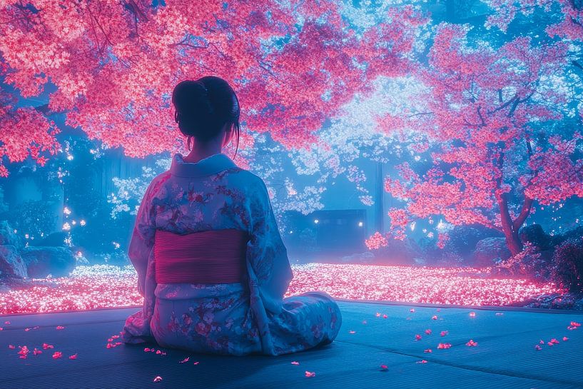 meditation Japan by Egon Zitter