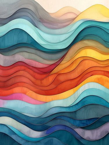 Glasachtige stromingen: De botsing van glaciale indigo