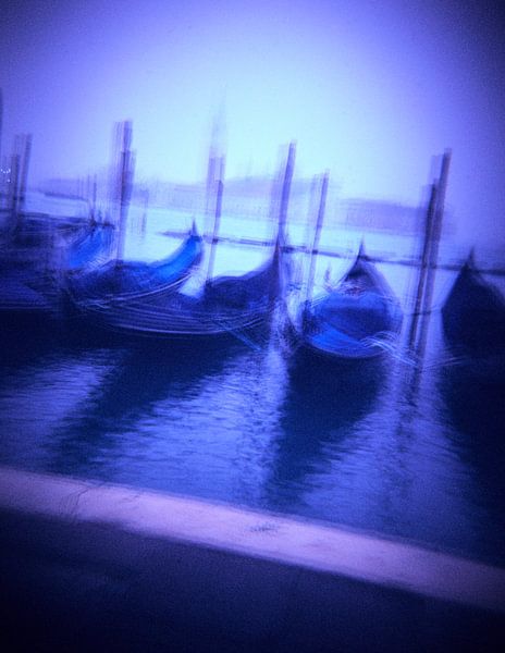 Mystérieuses Gondoles Venise par Karel Ham