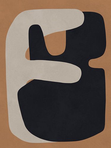 Organische abstracte vormen B