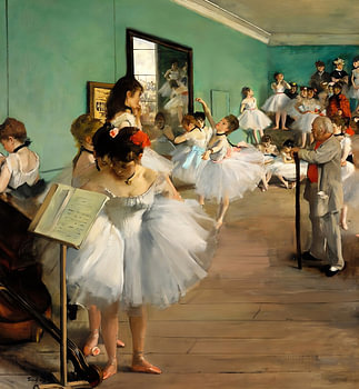 Balletles in de Green Room