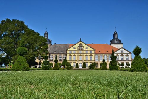 Het kasteel Hundisburg bij Haldensleben